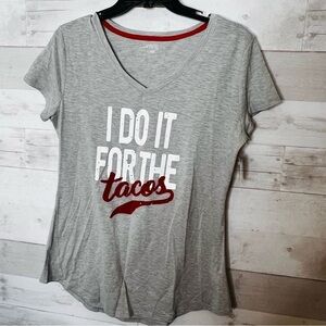 Gray Taco Novelty Tee